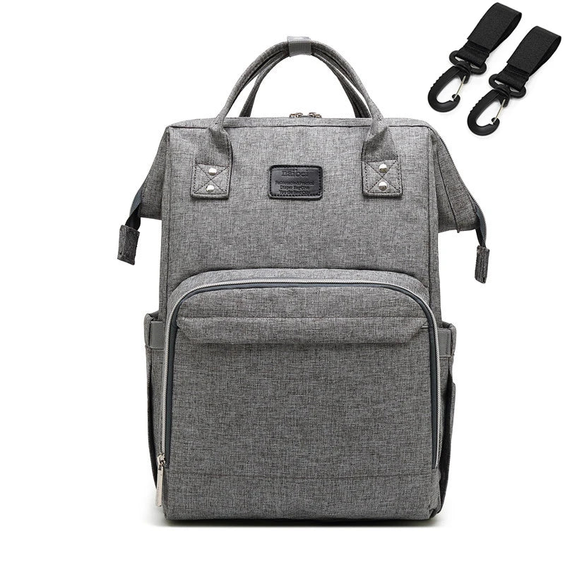 Tim-Jane Sac à dos à couches imperméable – Grand sac à langer multifonction pour voyages maman & bébé