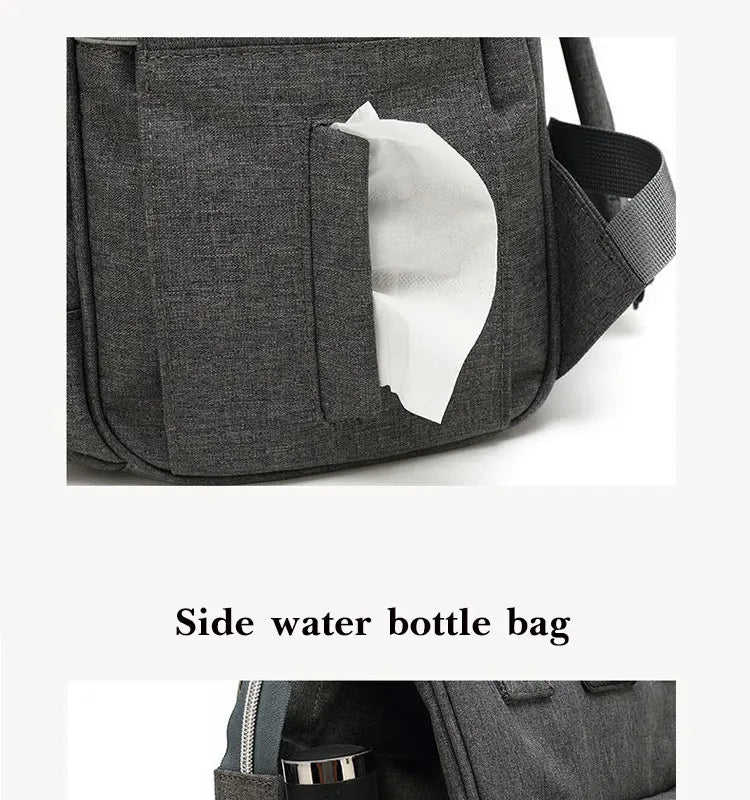 Tim-Jane Sac à dos à couches imperméable – Grand sac à langer multifonction pour voyages maman & bébé