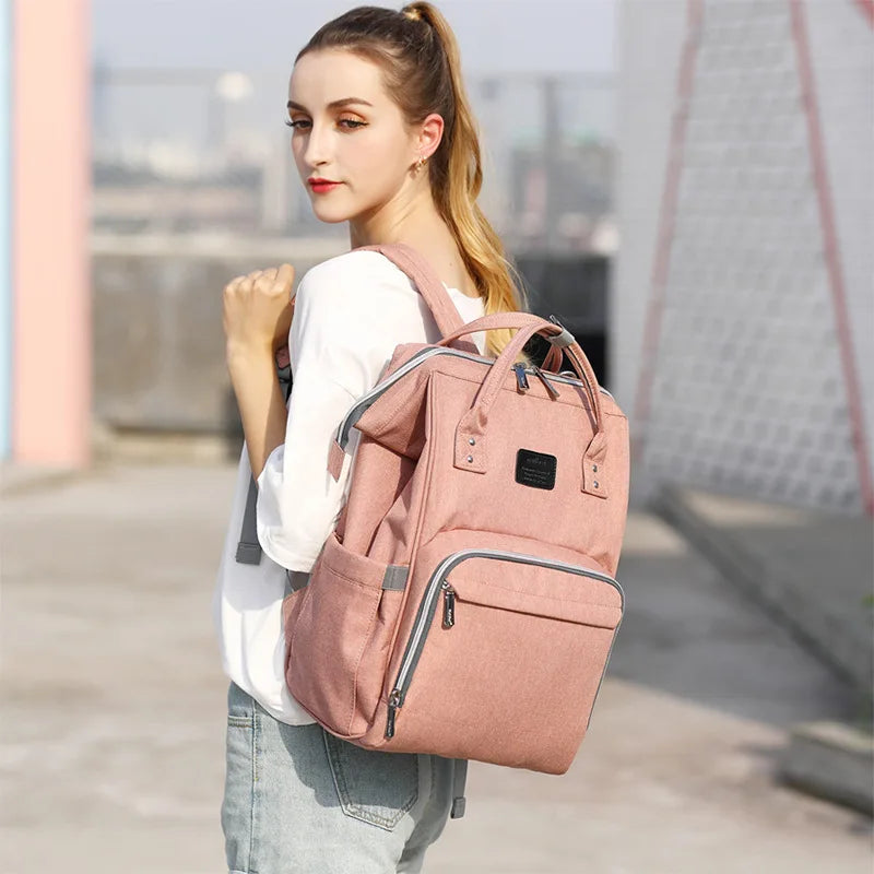 Tim-Jane Sac à dos à couches imperméable – Grand sac à langer multifonction pour voyages maman & bébé
