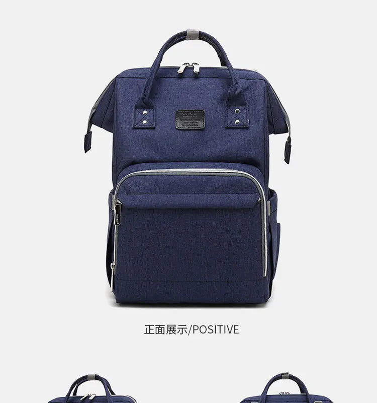 Tim-Jane Sac à dos à couches imperméable – Grand sac à langer multifonction pour voyages maman & bébé