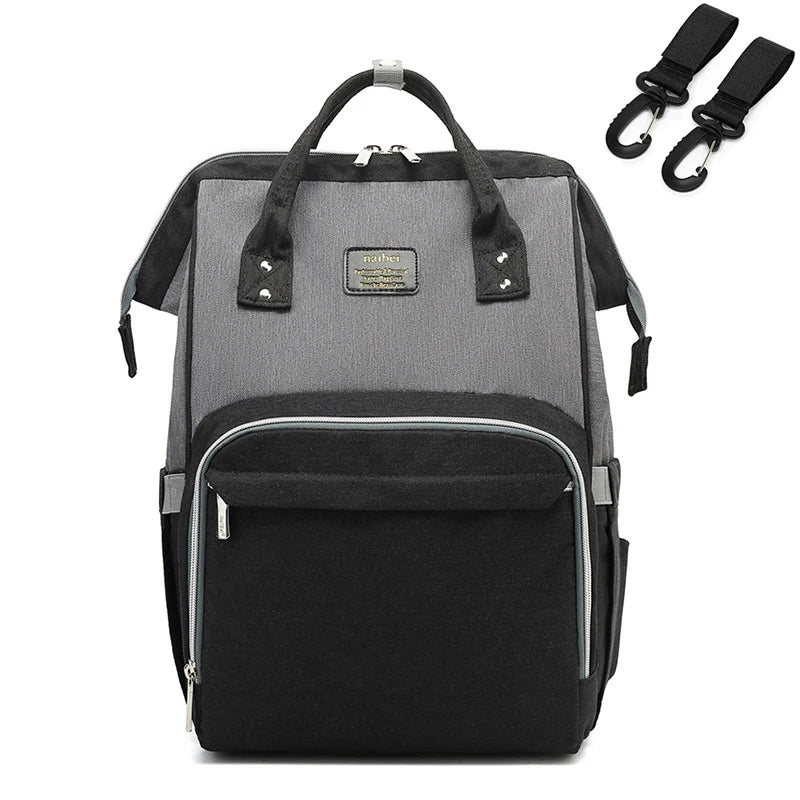 Tim-Jane Sac à dos à couches imperméable – Grand sac à langer multifonction pour voyages maman & bébé