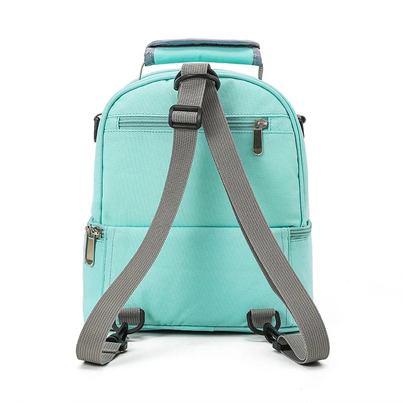 Tim-Jane Sac isotherme double couche pour maman – Grand sac à main uni pour voyages et pique-niques