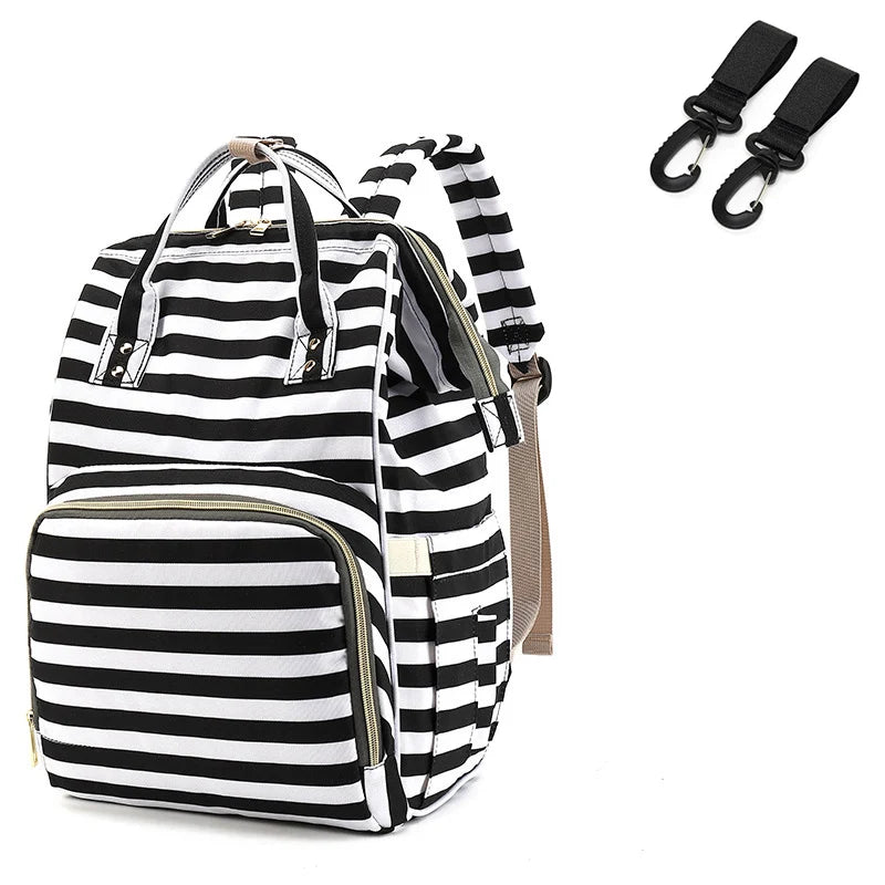 Tim-Jane Sac à dos à couches imperméable – Grand sac à langer multifonction pour voyages maman & bébé