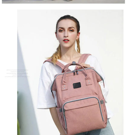 Tim-Jane Sac à dos à couches imperméable – Grand sac à langer multifonction pour voyages maman & bébé