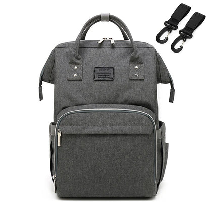Tim-Jane Sac à dos à couches imperméable – Grand sac à langer multifonction pour voyages maman & bébé