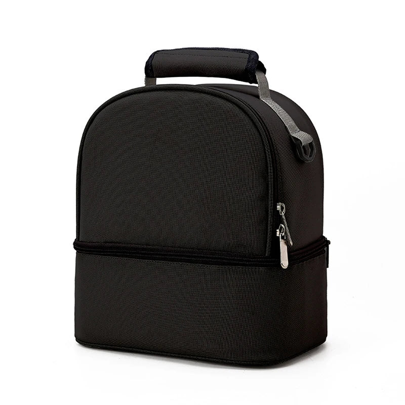 Tim-Jane Sac isotherme double couche pour maman – Grand sac à main uni pour voyages et pique-niques