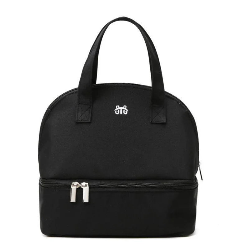 Tim-Jane Sac isotherme double couche pour maman – Grand sac à main uni pour voyages et pique-niques