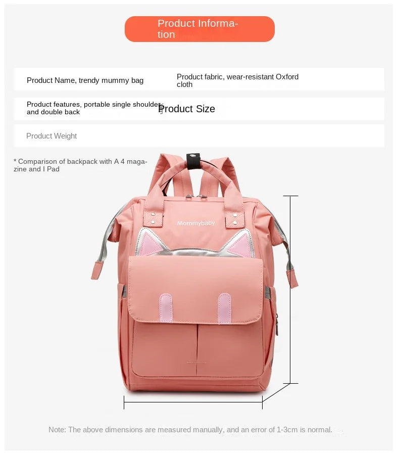 Tim-Jane Sac à dos multifonction maman & bébé – Grand sac à bandoulière élégant pour sorties et voyages