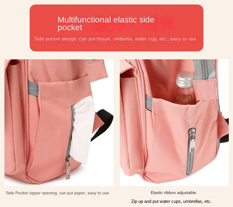 Tim-Jane Sac à dos multifonction maman & bébé – Grand sac à bandoulière élégant pour sorties et voyages