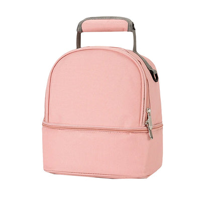 Tim-Jane Sac isotherme double couche pour maman – Grand sac à main uni pour voyages et pique-niques