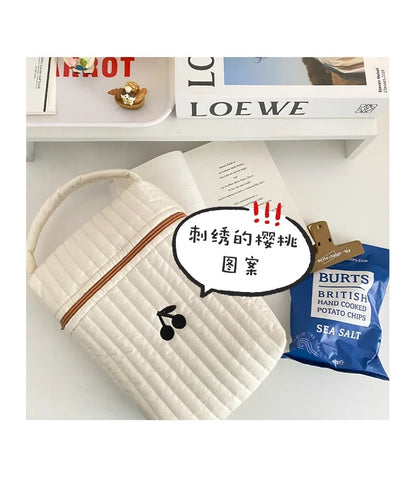 Tim-Jane Sac à langer bébé en coton motif ourson – Tote beige de maternité & organisateur à couches pour mamans avec fermeture éclair