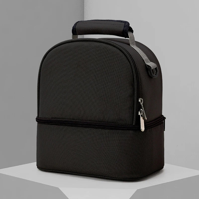 Tim-Jane Sac isotherme double couche pour maman – Grand sac à main uni pour voyages et pique-niques