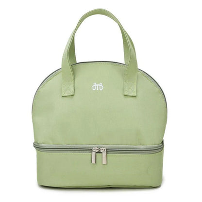 Tim-Jane Sac isotherme double couche pour maman – Grand sac à main uni pour voyages et pique-niques
